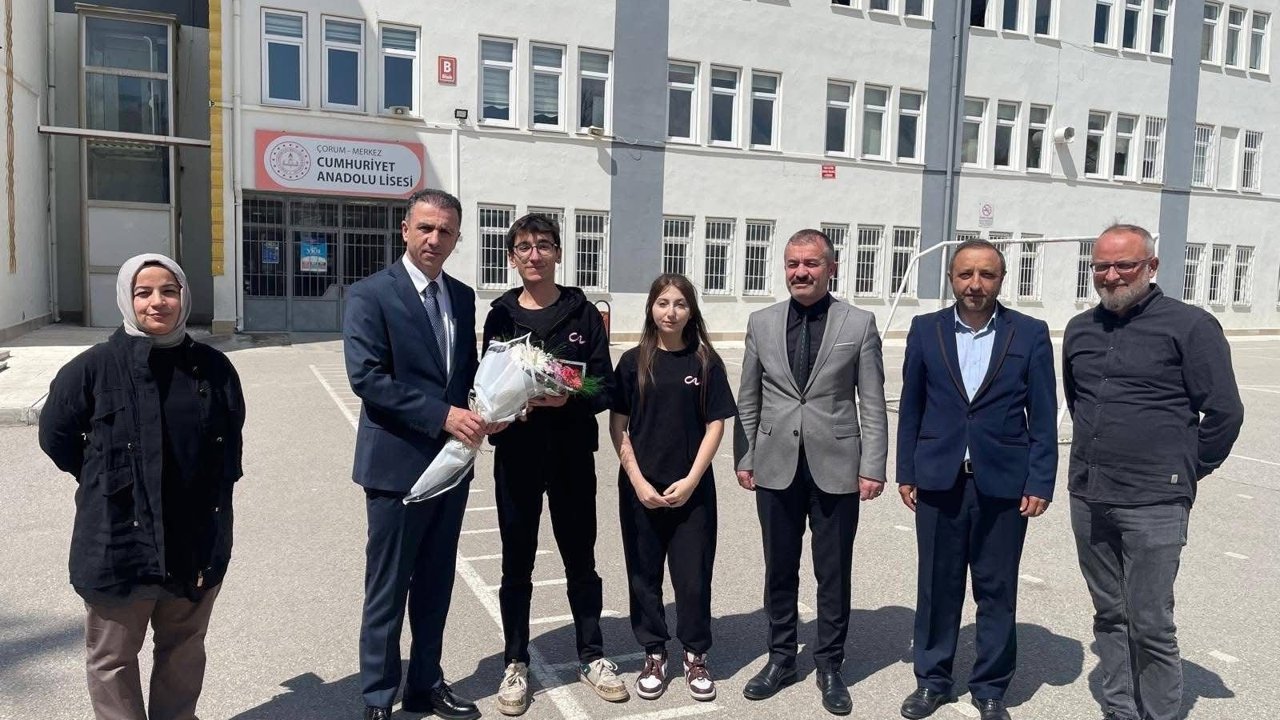 Çorum Cumhuriyet Başsavcısı Bektaş, lise öğrencileriyle bir araya geldi