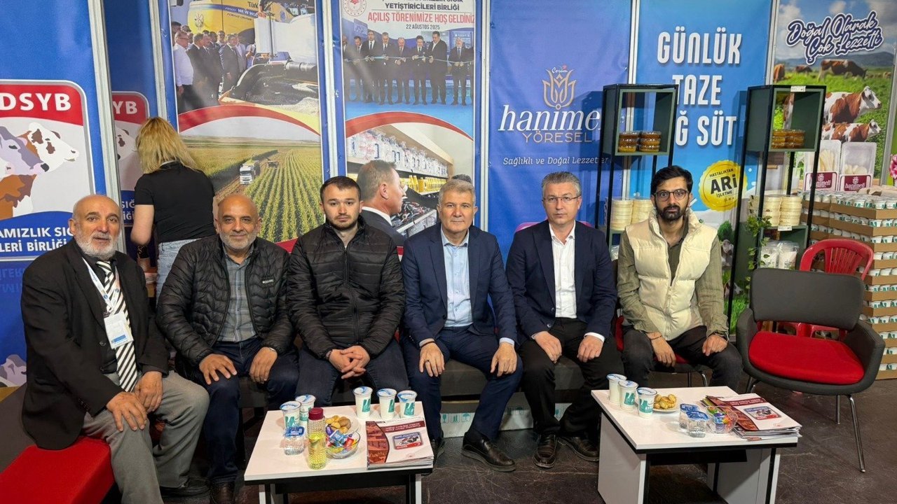 AK Parti heyetinden  Tarım Fuarı ziyareti