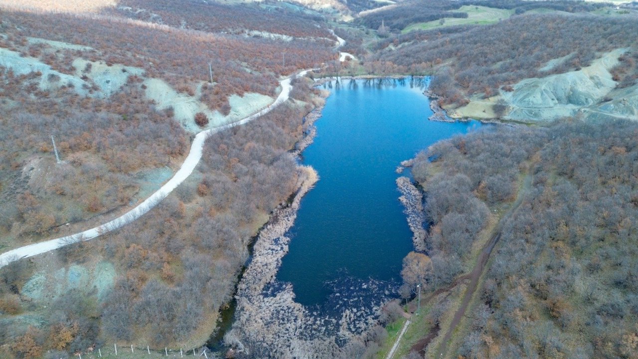 Çorum'da mest eden  ilkbahar manzaraları