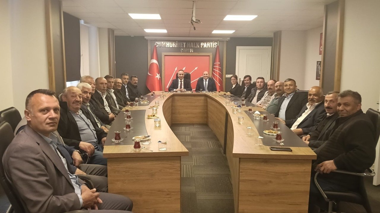 CHP muhtarları dinledi