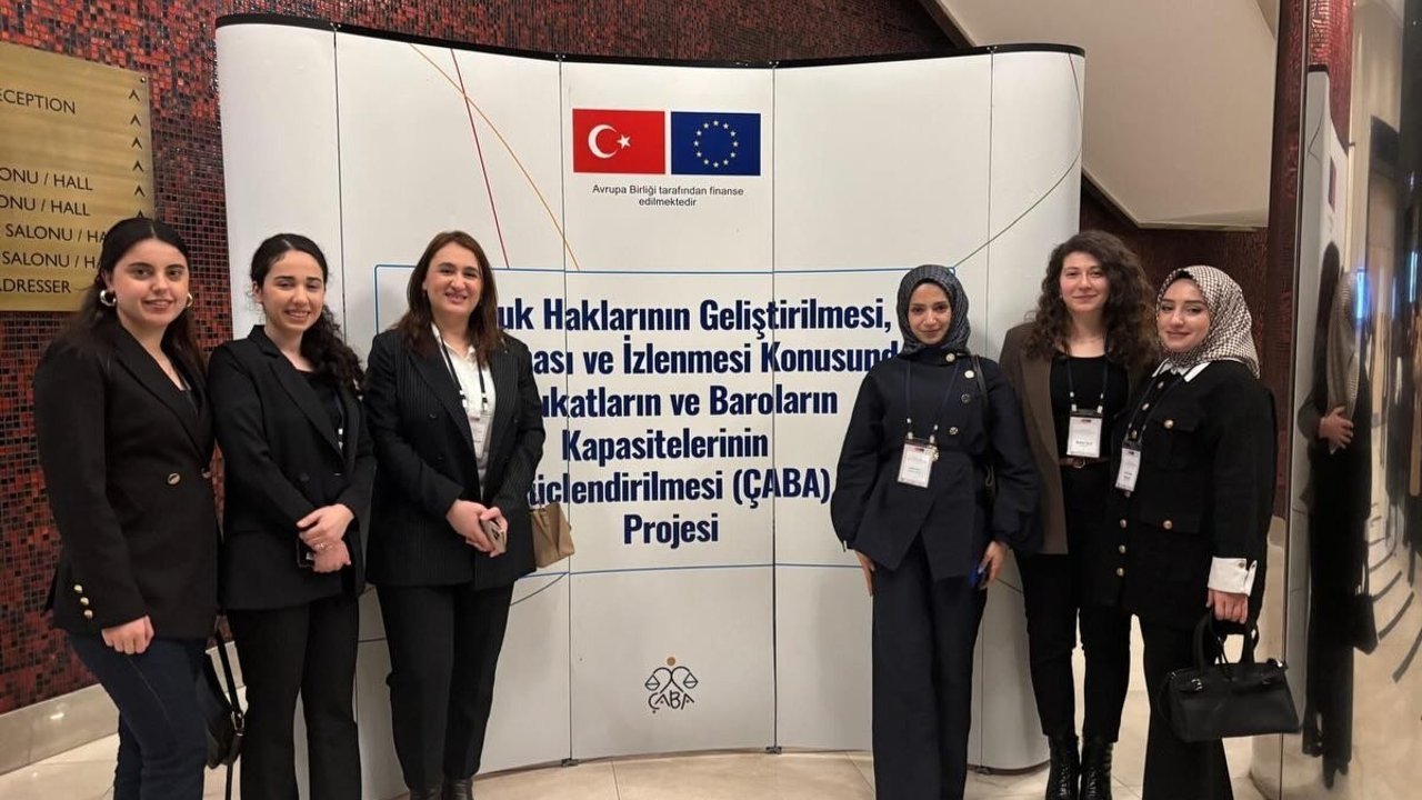 Çocuk hakları eğitiminde  Baro’yu Av. Eker temsil etti