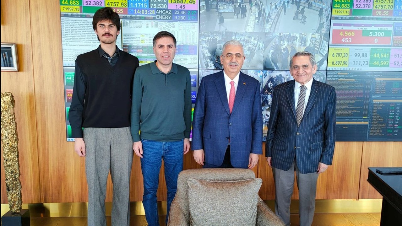 Sungurlu Gazetesi’nden Ahmet Ahlatcı’ya ziyaret