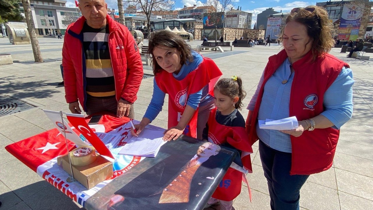 “Güvenli okul” için imza  kampanyası standı açılıyor