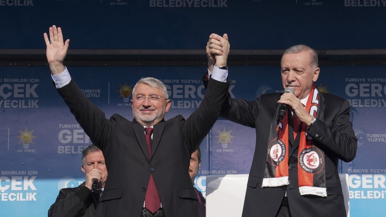 “Çorum için aşkla  çalışmaya devam”