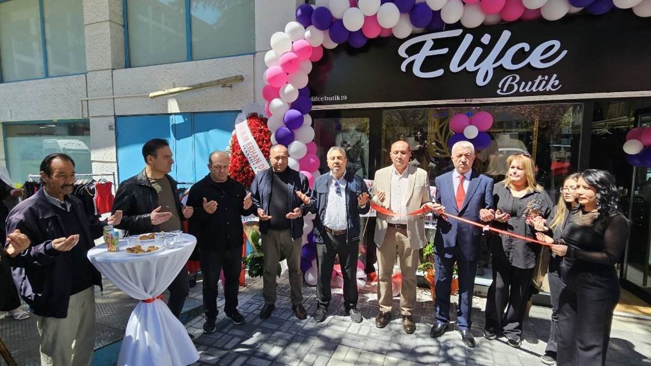 “Elifce Butik” hizmete açıldı