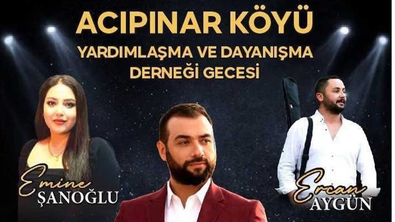 Acıpınar Köyü  Gecesi bu akşam