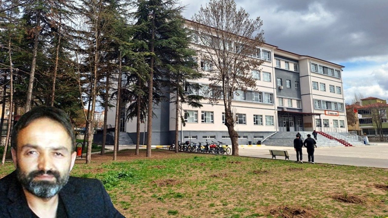 Eti Anadolu Lisesi’nde tehlike  yaratabilecek “5 ağaç” kesildi