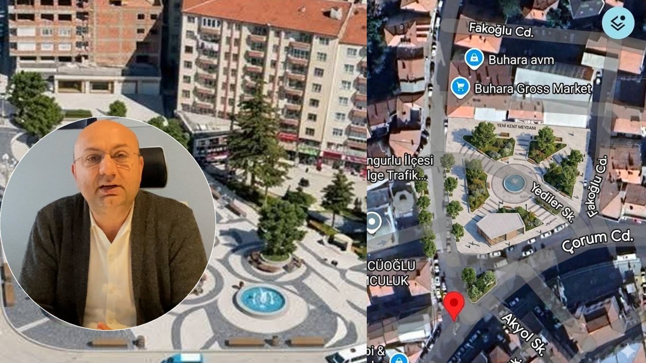 Şahin’den Sungurlu’ya  “kent meydanı” önerisi