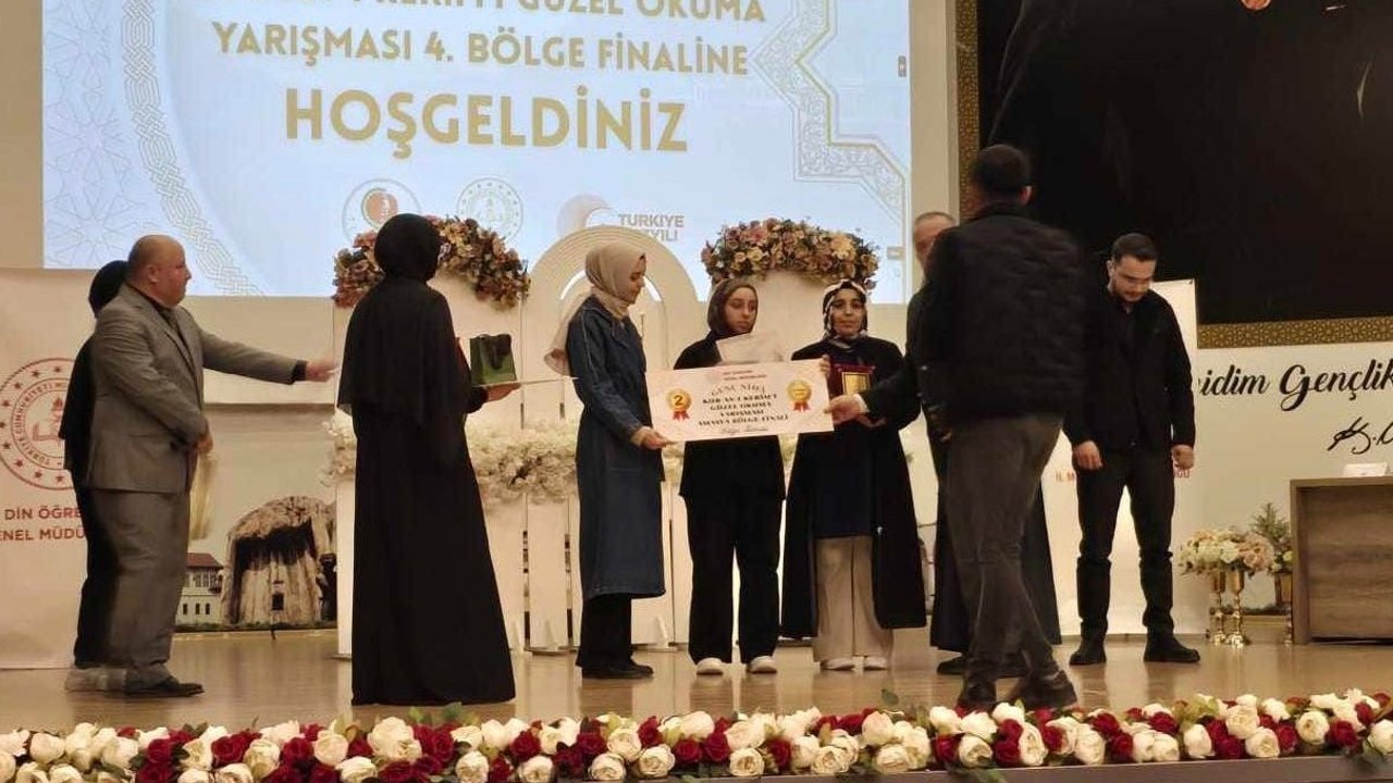 Çorumlu öğrenci  bölge ikincisi oldu