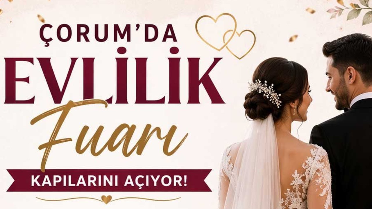 Çorum’da Evlilik Fuarı Kapılarını Açıyor