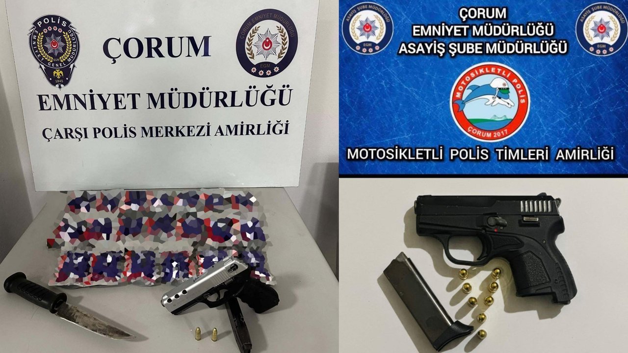 Asayiş operasyonlarında  çok sayıda silah ele geçirildi