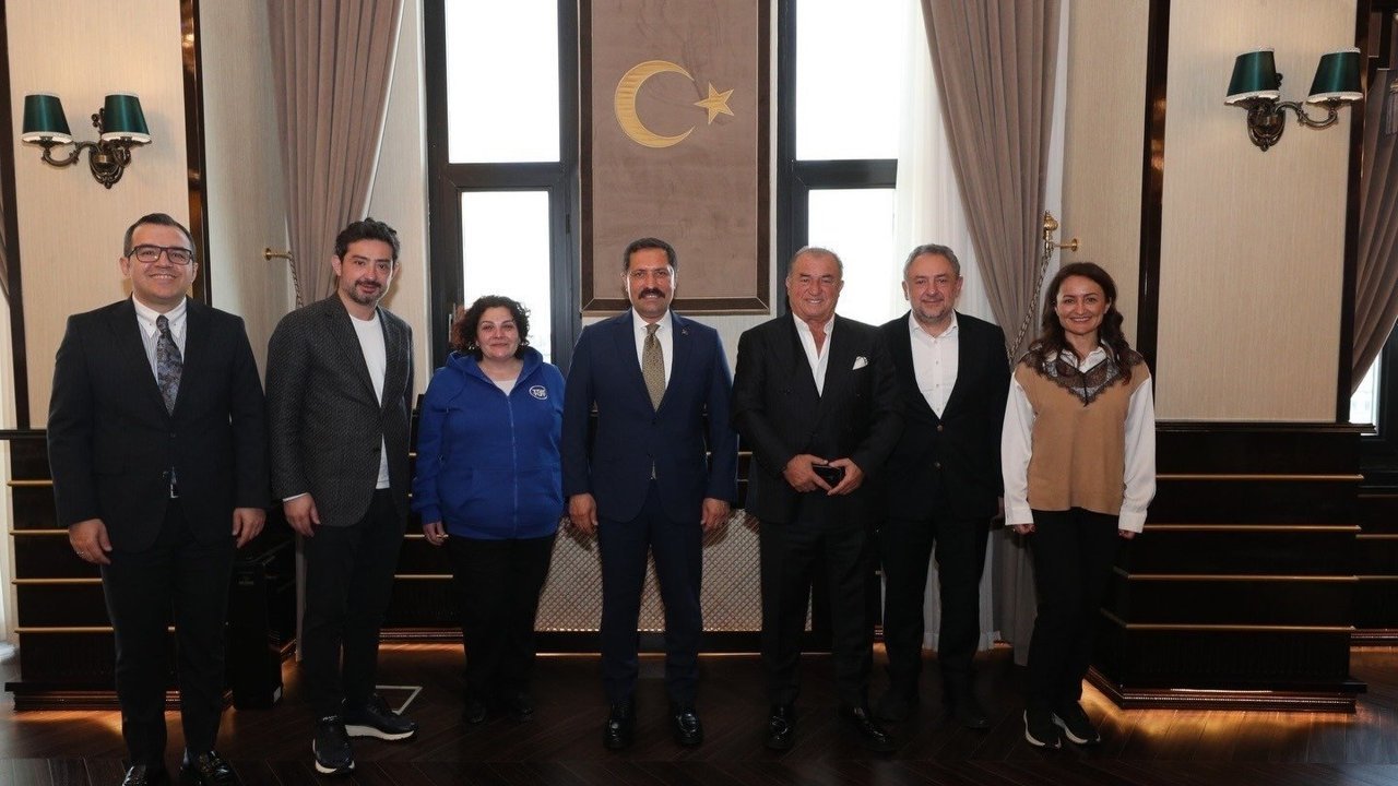 Fatih Terim’den Çorumlu  Vali Masatlı’ya ziyaret