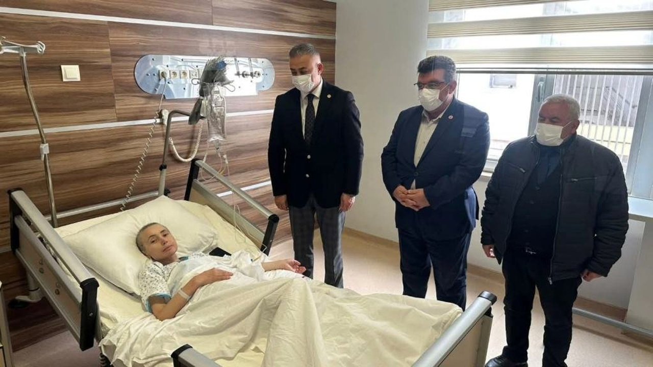 Tahtasız, Nergis Ay’ı ziyaret etti