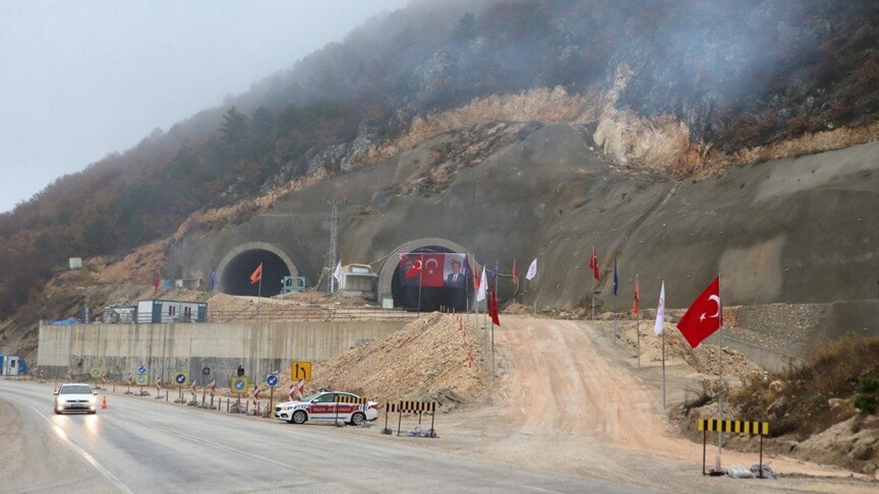 Kırkdilim Tünelleri yarın açılıyor