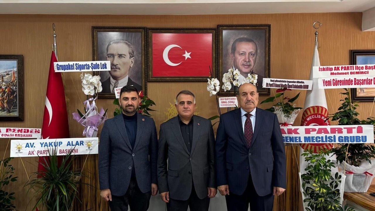 Yeni İl Genel Meclisi Başkanı'na kutlama