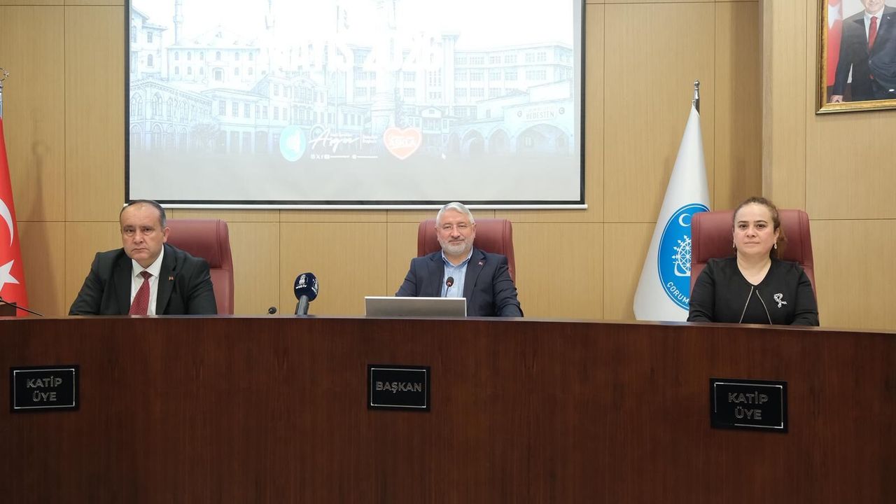 Çorum Belediyesi’nin 2025  kesin hesabı kabul edildi