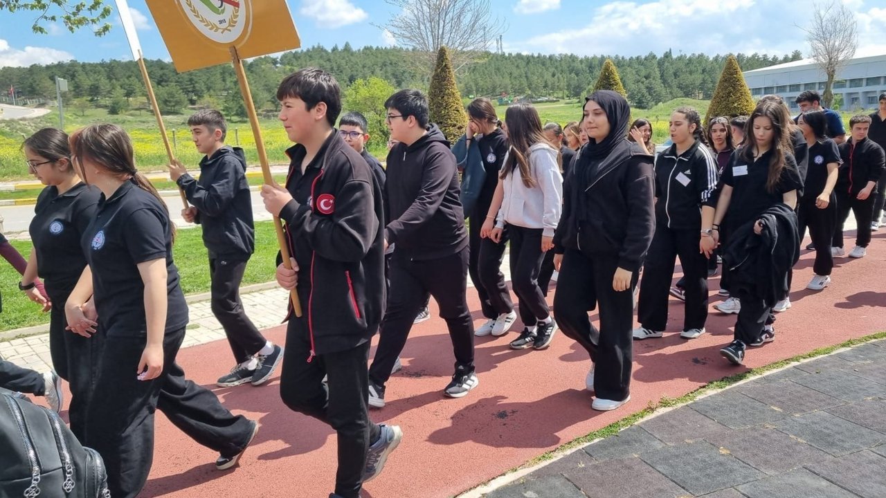 Çölyak farkındalığı için  sağlıklı yaşam yürüyüşü