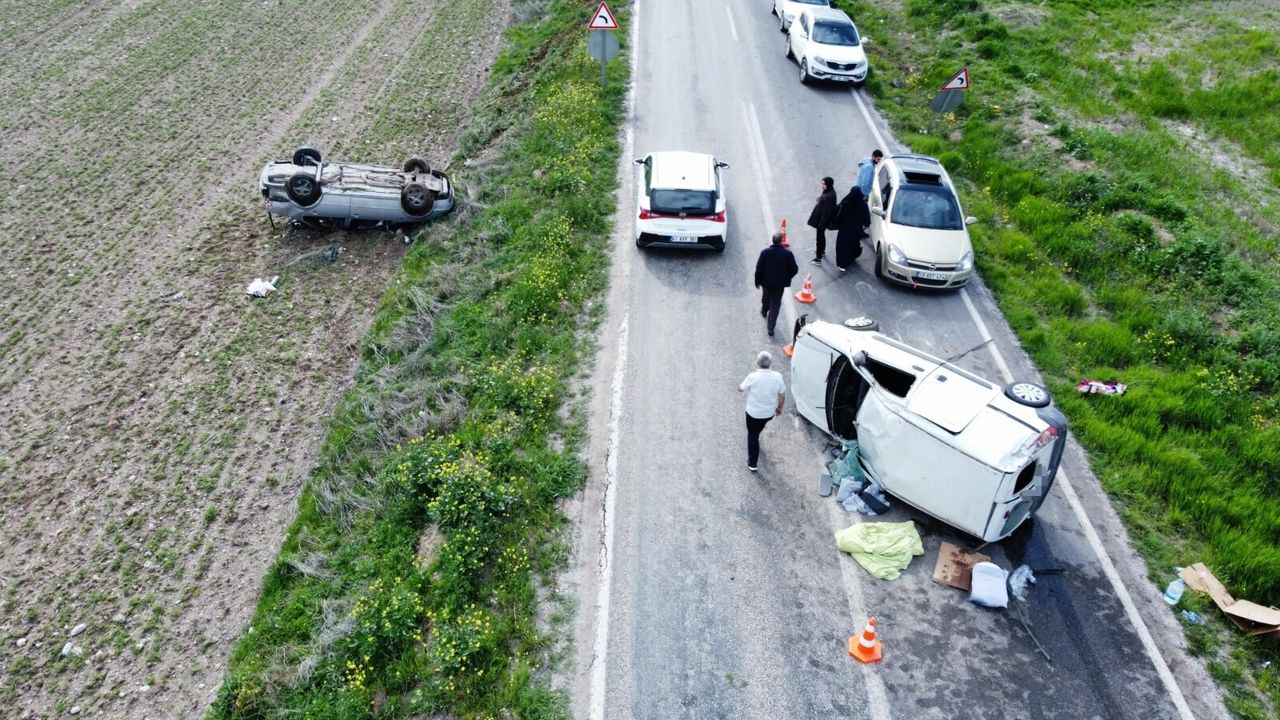 Aynı noktada iki farklı kaza