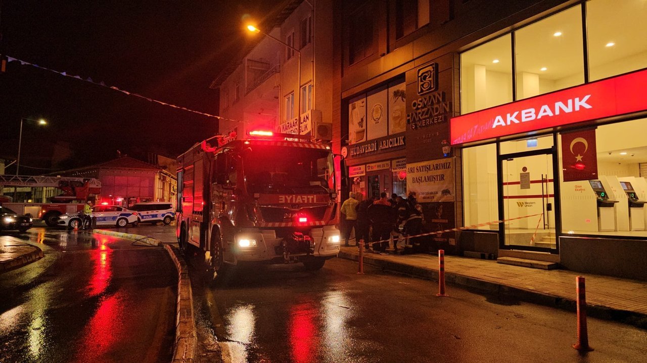 Çorum’da iş yerinde çıkan yangın söndürüldü