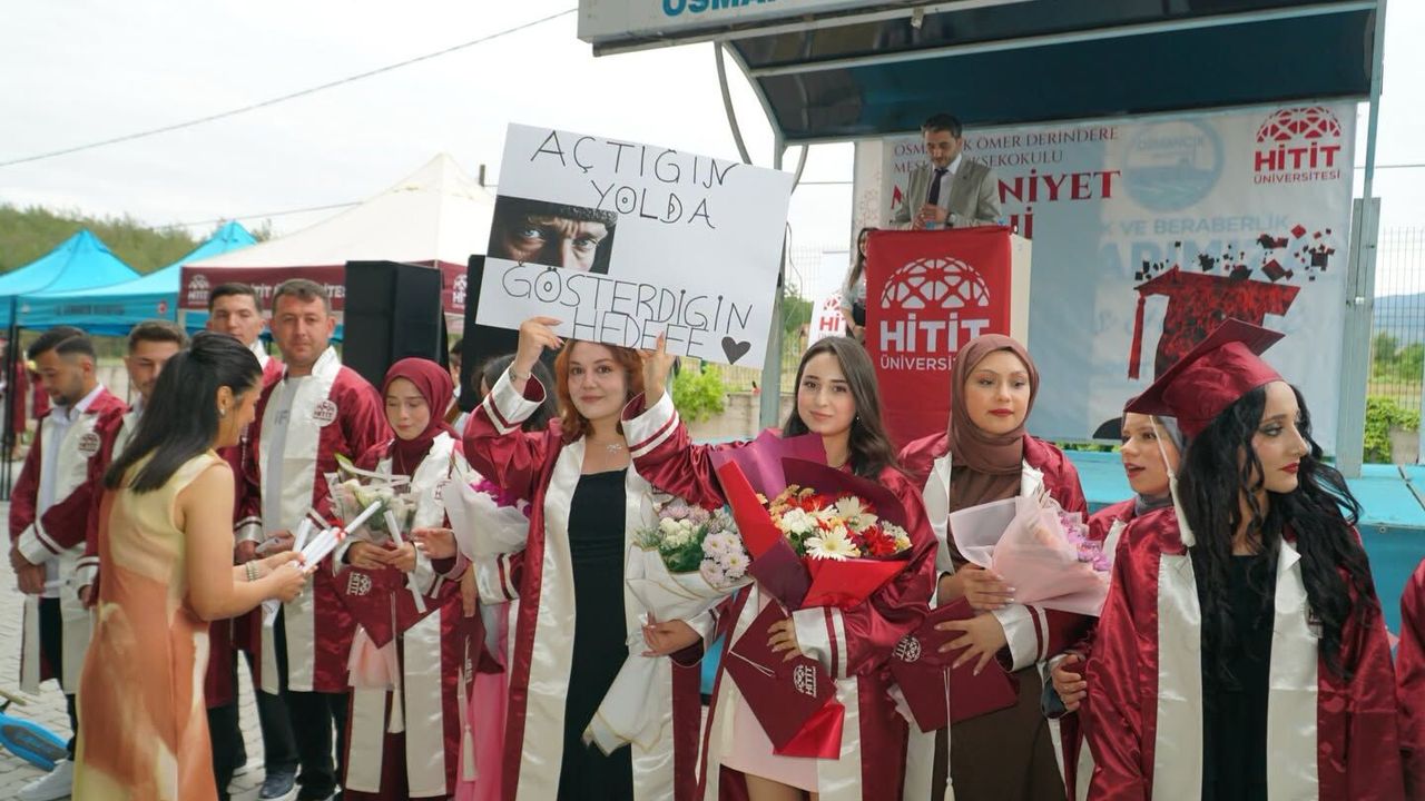 Osmancık MYO’da  mezuniyet heyecanı