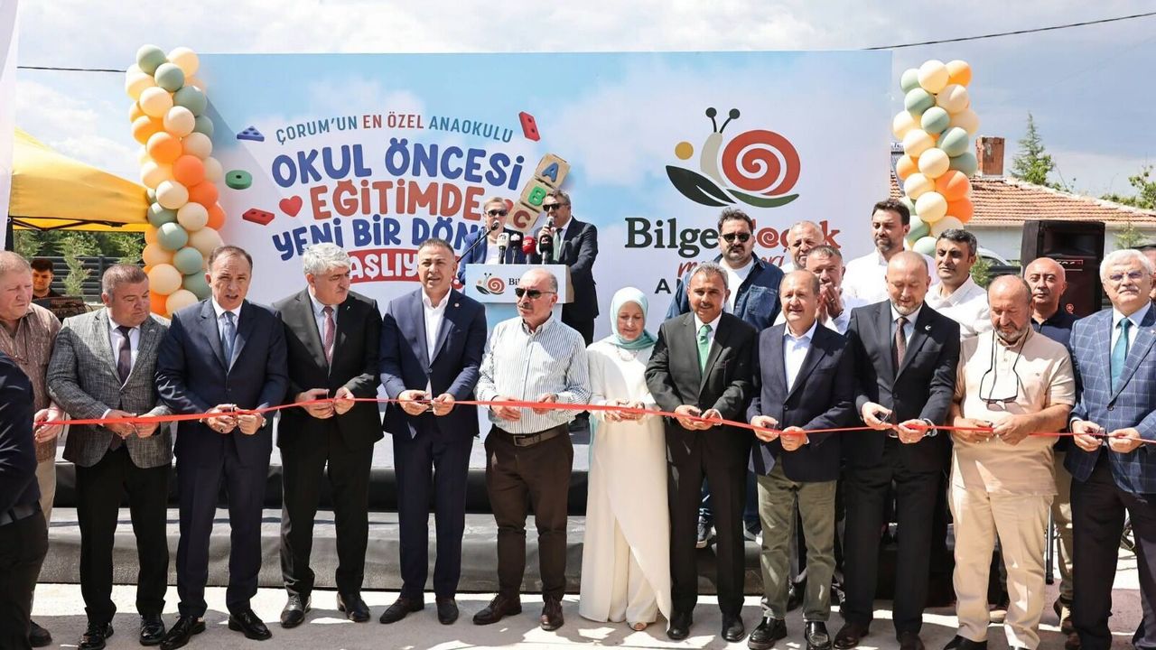 Özel Bilge Çocuk Montessori  Anaokulu’na görkemli açılış