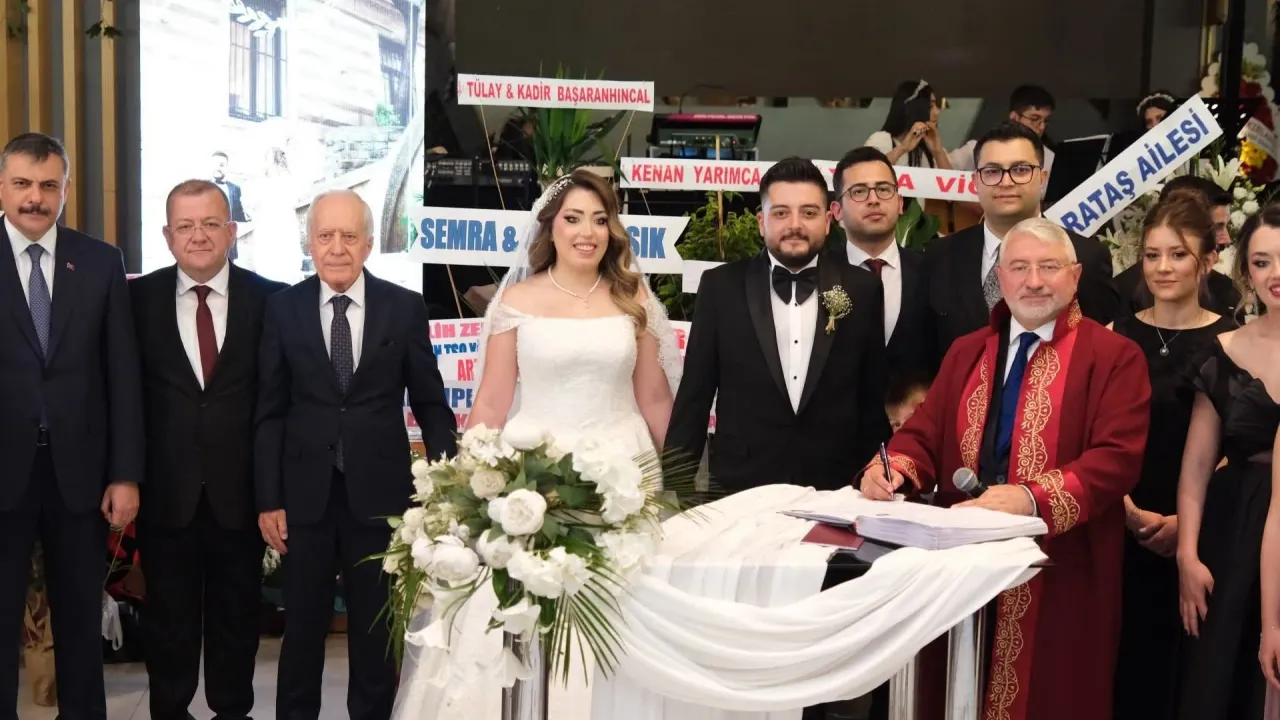 Çetin Başaranhıncal oğlunu evlendirdi