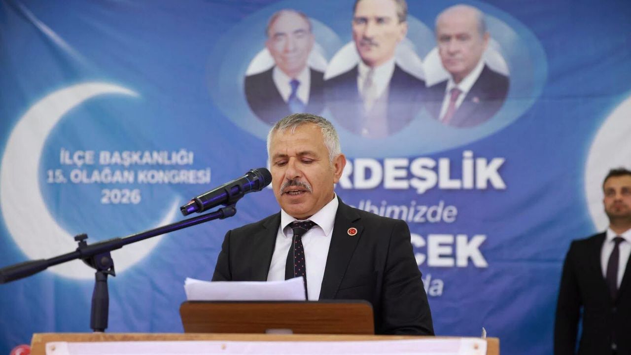MHP Dodurga İlçe Başkanlığına Bekir Yarbaşı yeniden seçildi