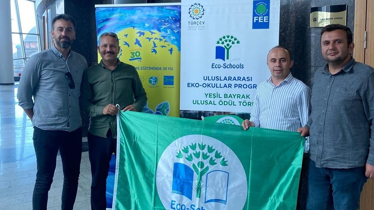 2 okula uluslararası Yeşil Bayrak ödülü