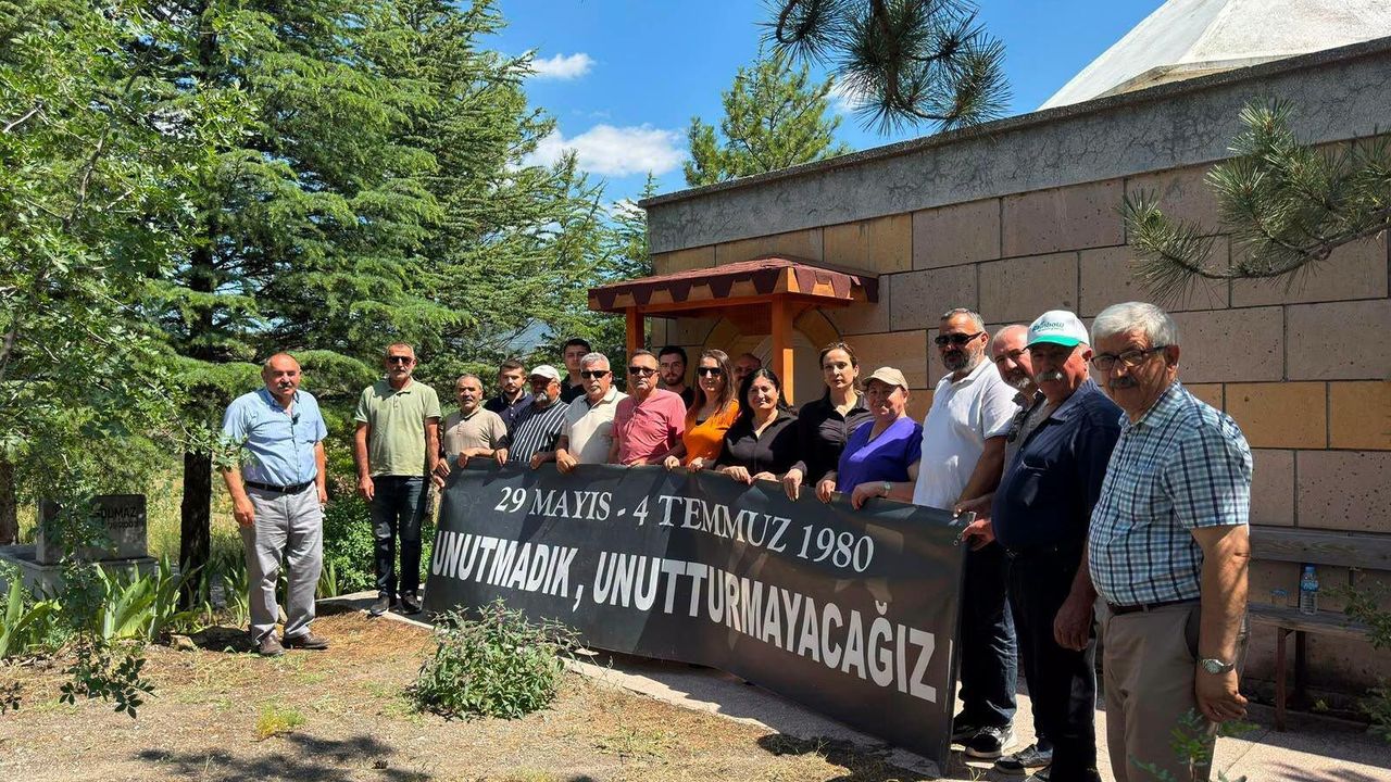 Çorum olaylarının 46. yılında anma  “Unutma, unutturma” çağrısı