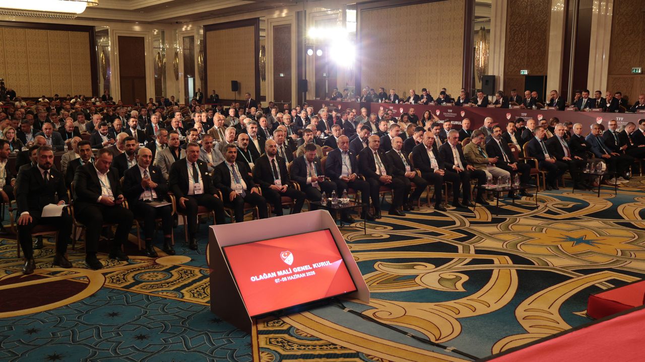 Baran Korkmazoğlu TFF’nin mali genel kuruluna katıldı