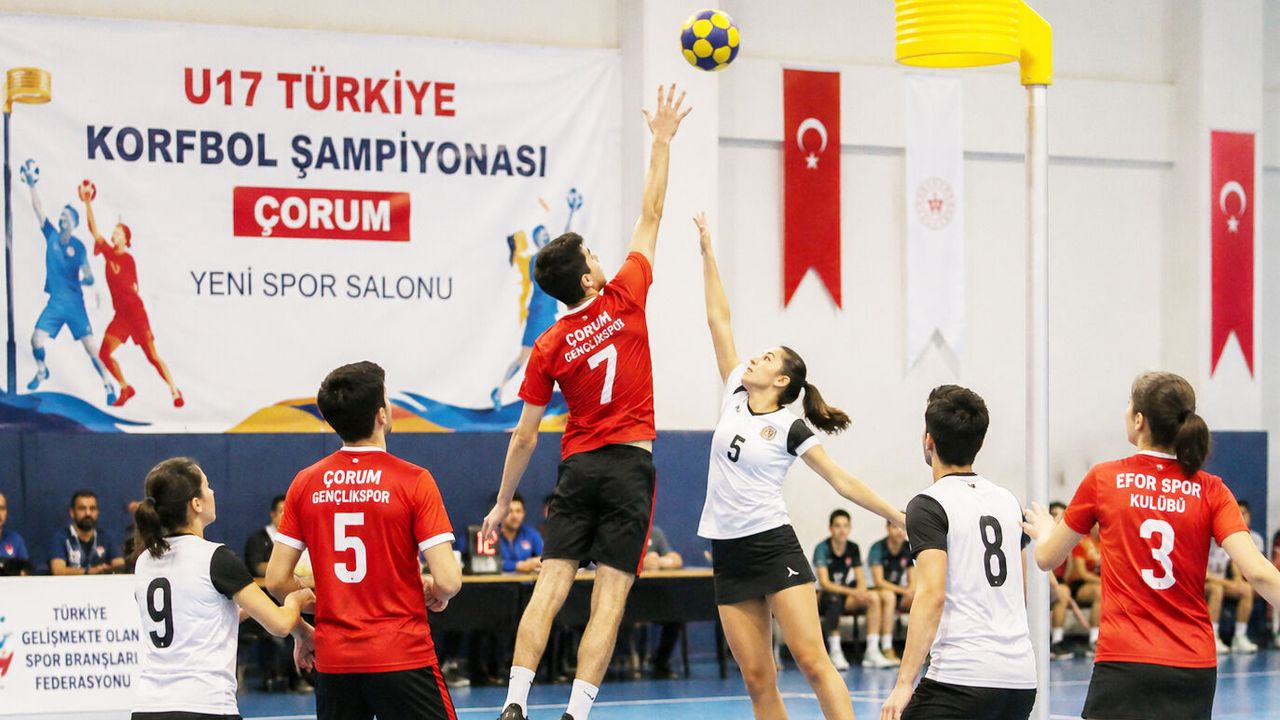 U17 Korfbol Türkiye Şampiyonası Çorum’da başlıyor