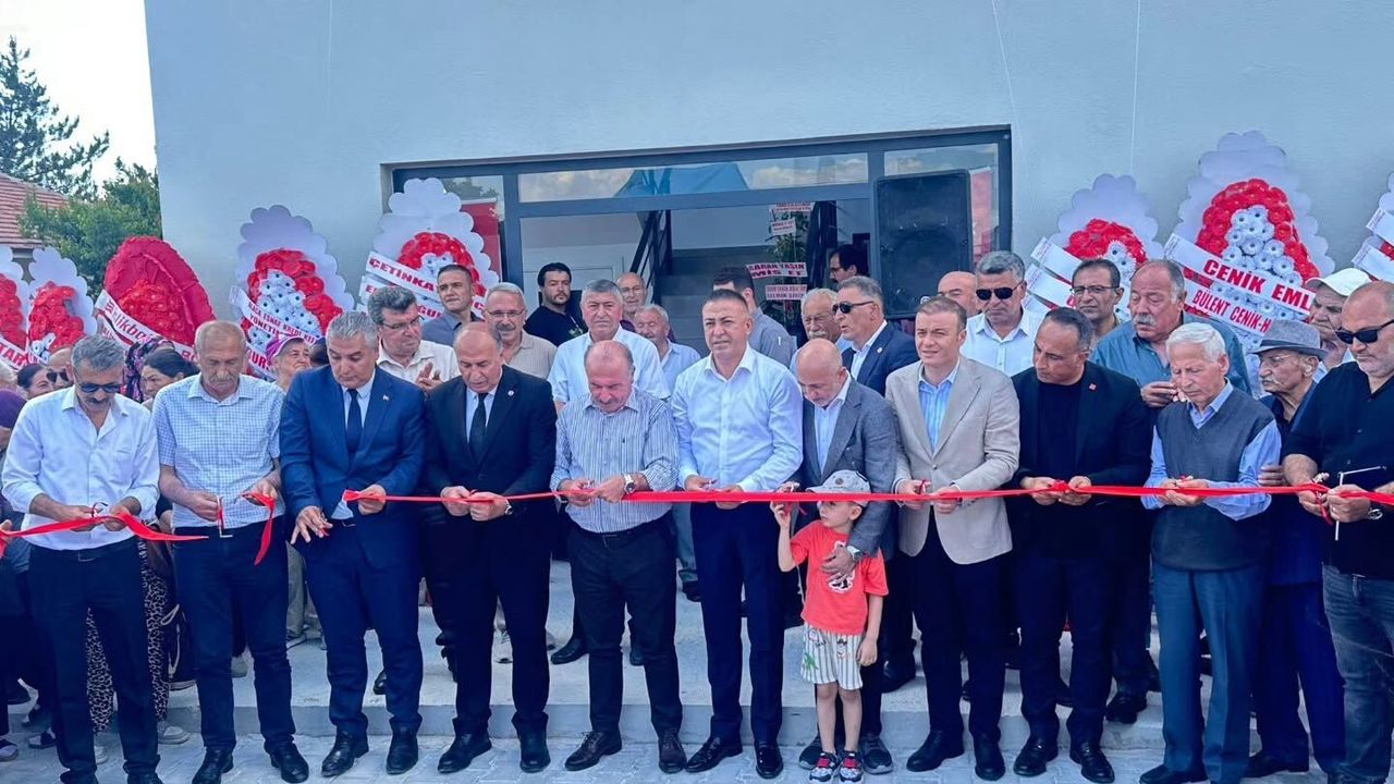 Alaca Alevi Kültür Merkezi Cemevi hizmete açıldı