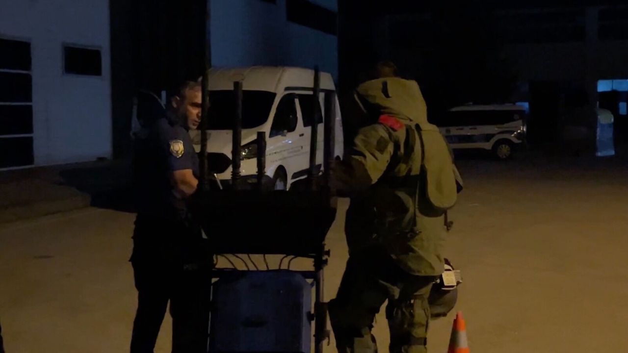 Terminalde şüpheli valiz