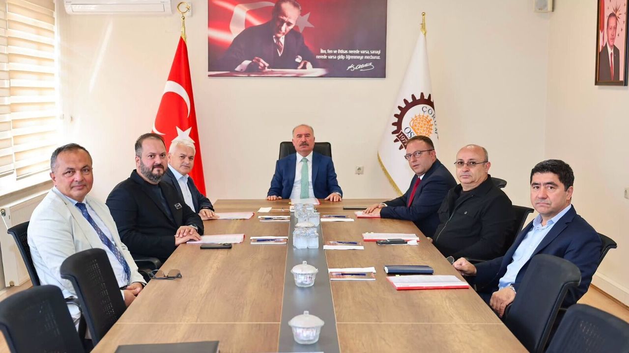 OSB’de yatırım gündemi  masaya yatırıldı