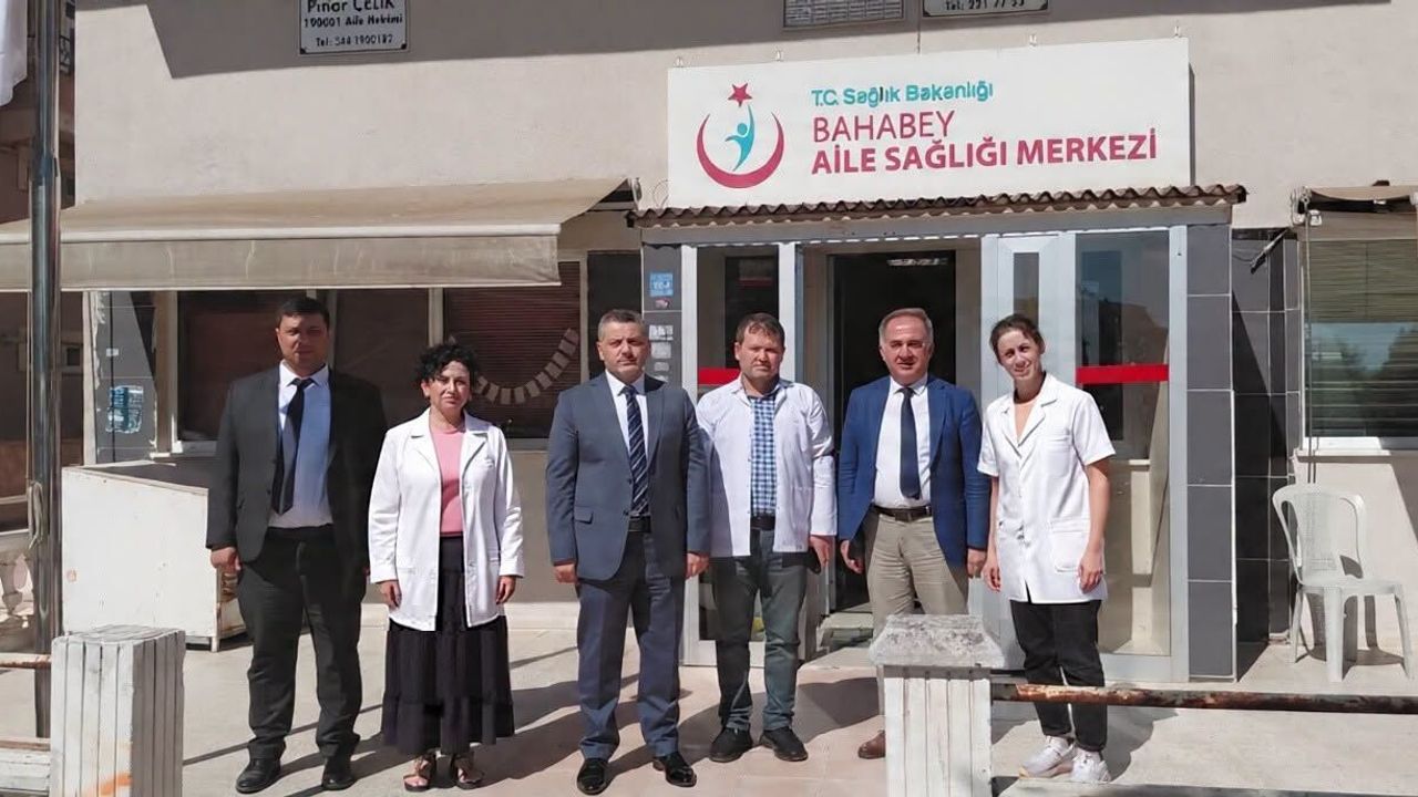 Sağlık yönetimi sahada,  hizmetler yerinde incelendi