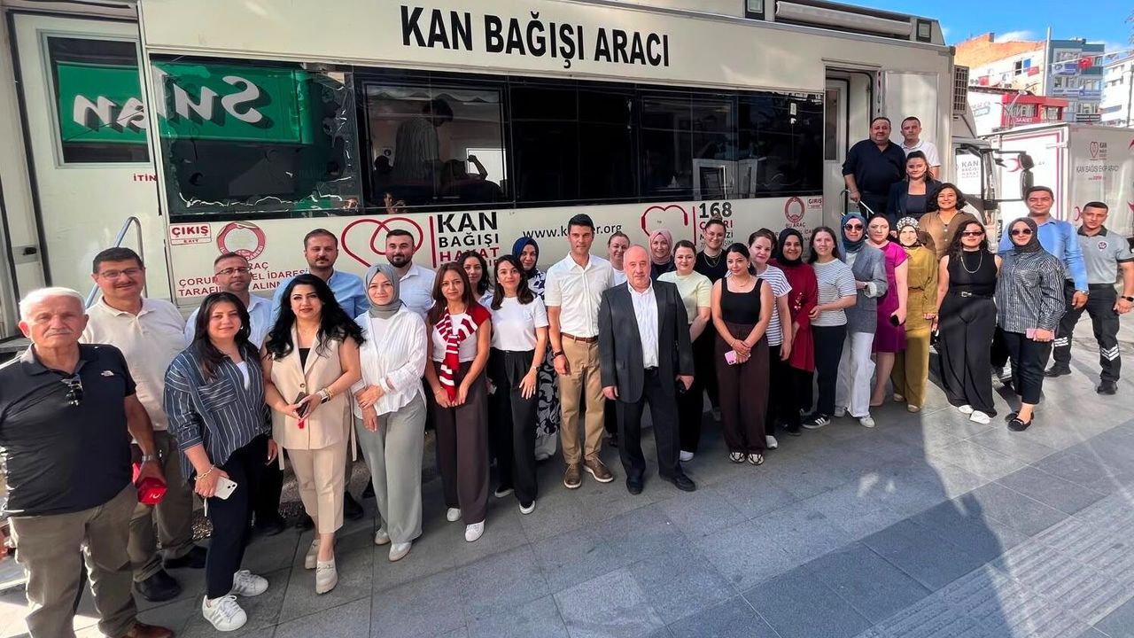 Çorumgaz’dan hayat kurtaran bağış:   76 ünite kan, 9 kök hücre