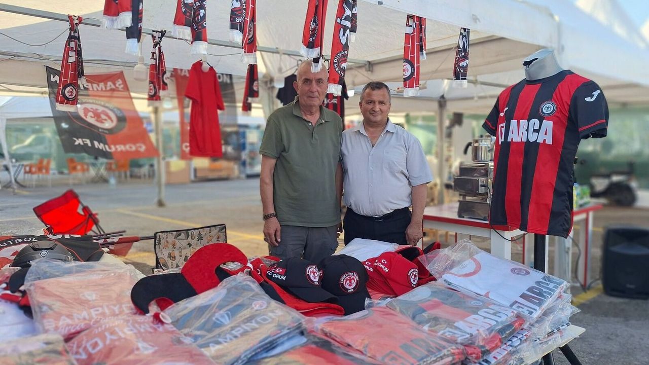Çorum esnafı festivalde