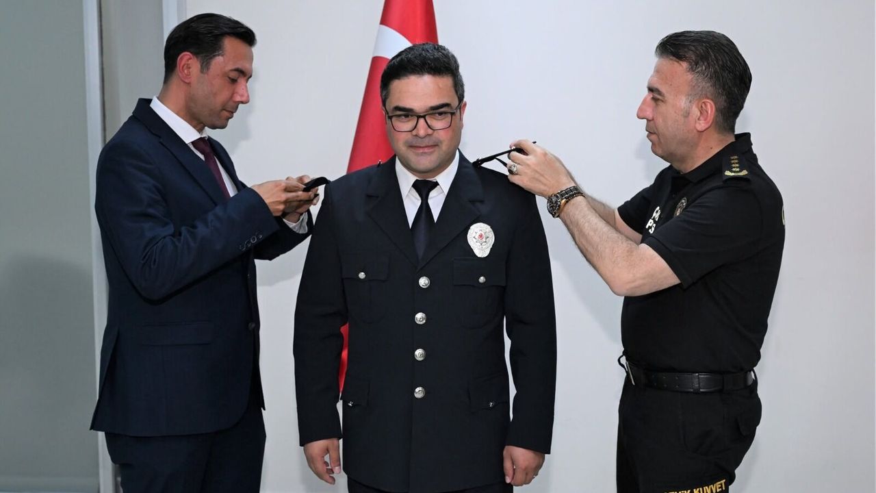 Çorum Emniyeti’nde  terfi töreni düzenlendi