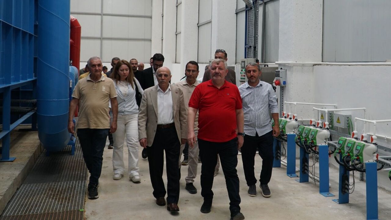 Osmancık’ta İçmesuyu Arıtma  Tesisi'nde deneme süreci başladı