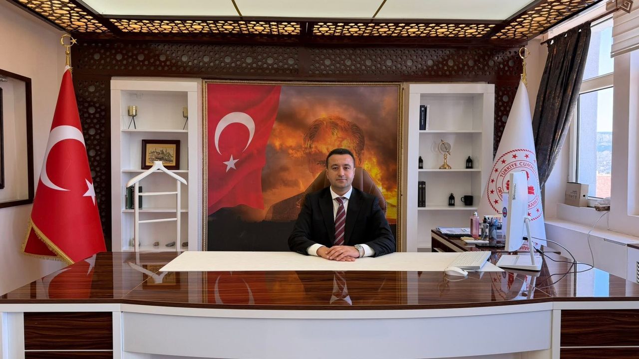 Yeni kaymakam Çorum'da görevine başladı