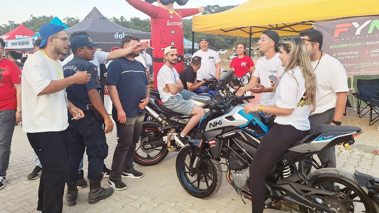 Yeşilgöl, motor sesine doydu