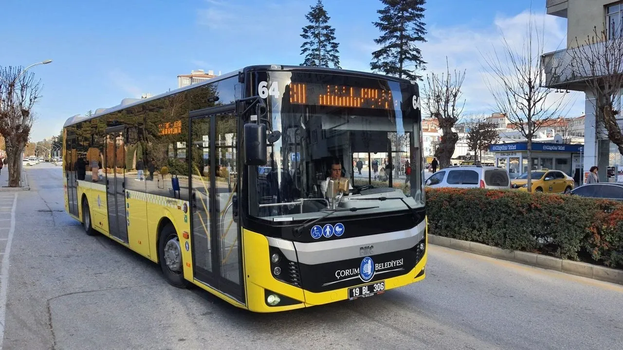 Çorum'da toplu ulaşıma zam geldi! İşte yeni fiyatlar