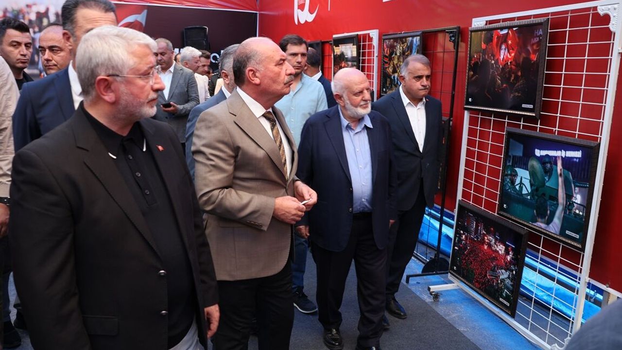 Çorum'da 15 Temmuz ruhunu yaşatan çadır ziyarete açıldı