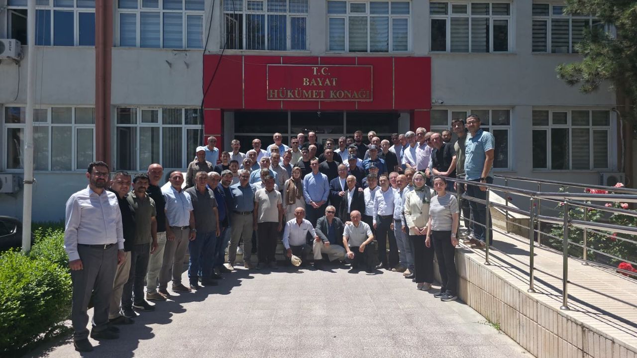 Kaymakam Yüce, ilçesine veda etti