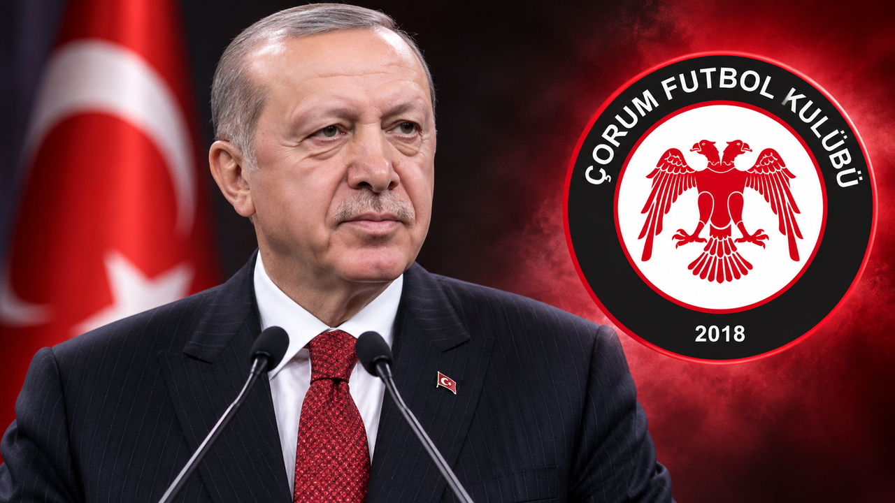 Başkan Erdoğan Çorum FK'yı kabul edecek