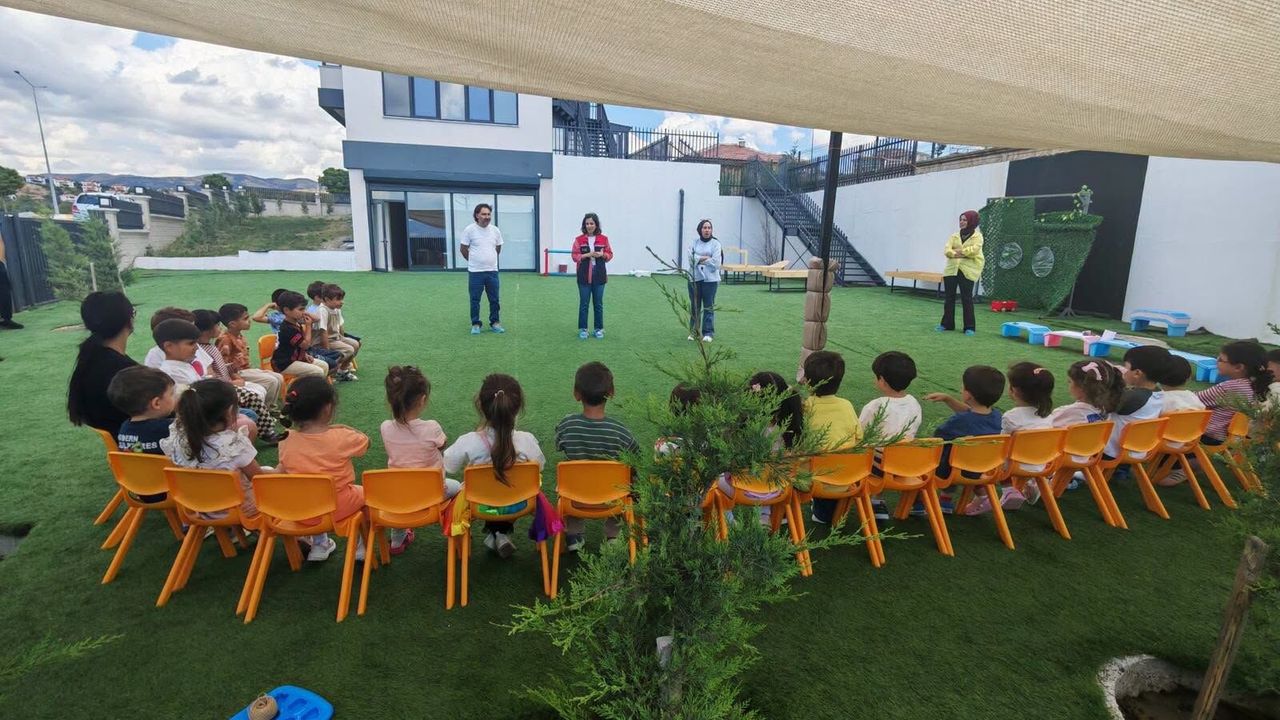 Miniklere su verimliliği  bilinci aşılanıyor