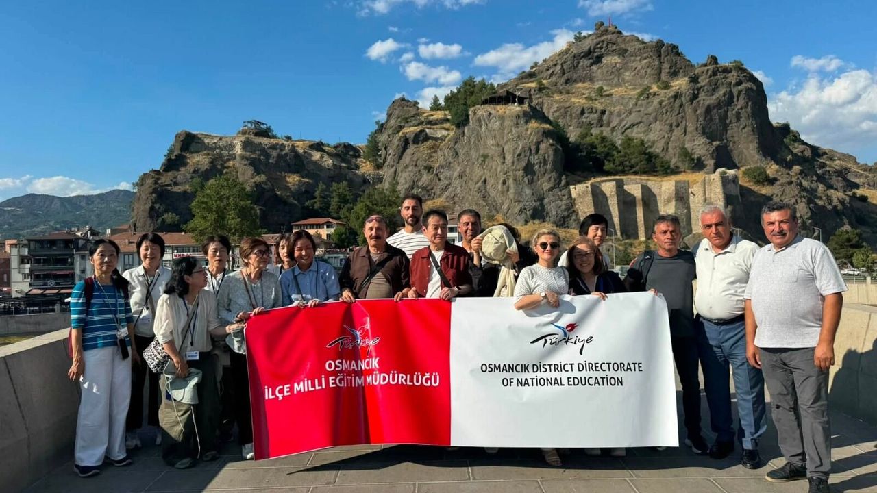 Japon öğretmenler  Osmancık’a hayran kaldı
