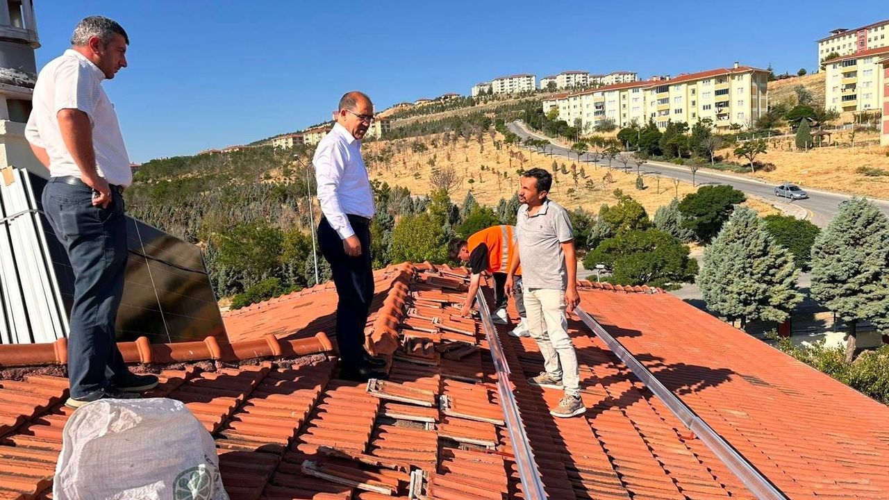 Engelsiz Yaşam Merkezi  çatısına GES kuruluyor