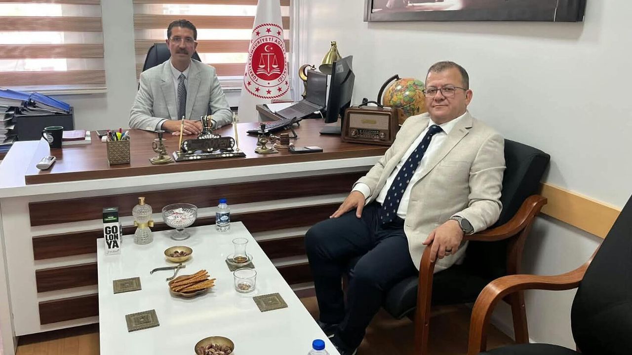 Ticaret Mahkemesi Başkanı Güven’e kutlama