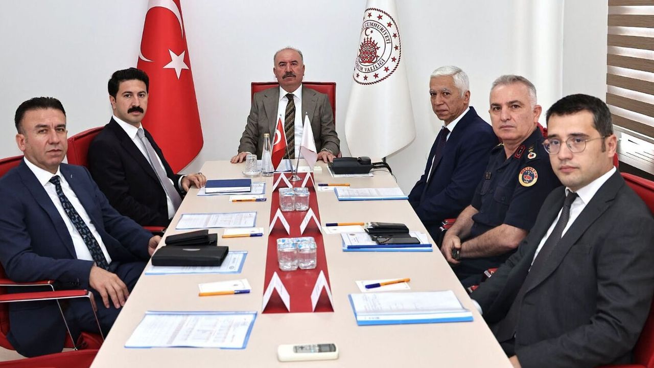 Genişletilmiş asayiş  toplantısı yapıldı